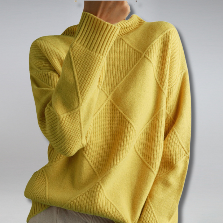 Elysia  | Cashmere turtleneck sweater