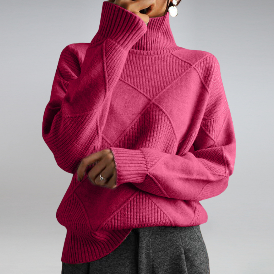 Elysia  | Cashmere turtleneck sweater