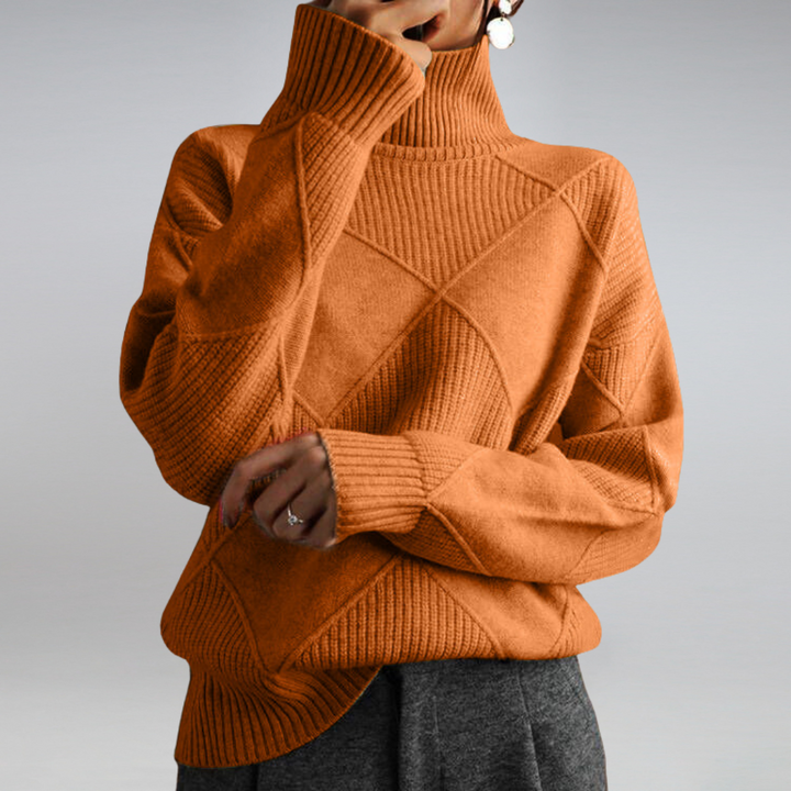 Elysia  | Cashmere turtleneck sweater
